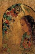 Odilon Redon, Lady of the Flowers